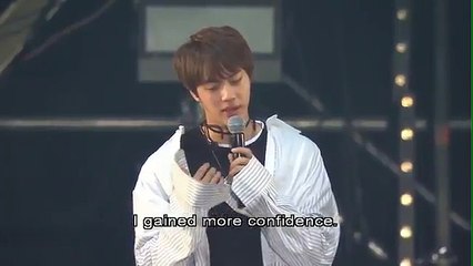 where Jin's confidence comes from