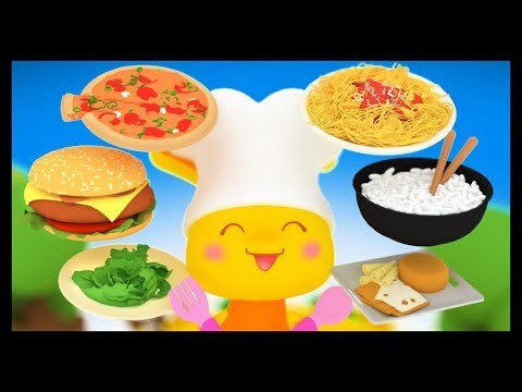 Apprendre les plats, les aliments, les légumes, et les fruits en français - Titounis Découverte