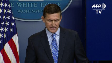 Trump diz que se sente muito mal por Flynn