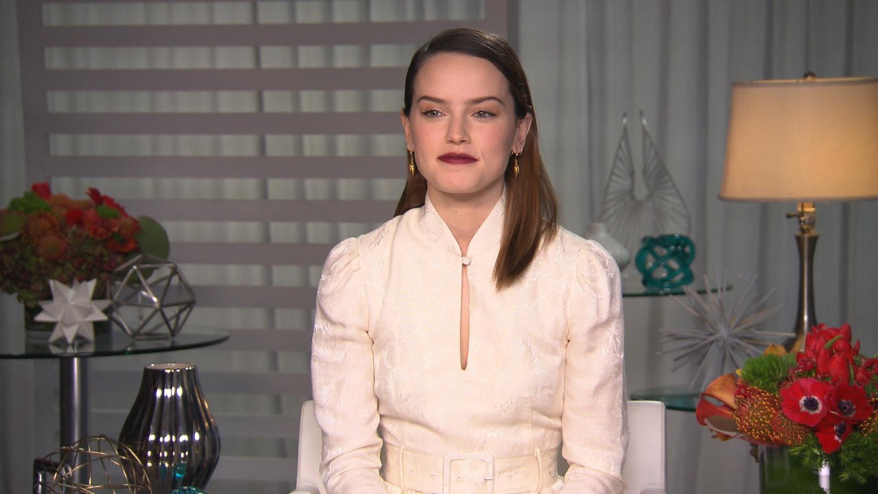 Daisy Ridley Talks "Star Wars: The Last Jedi"