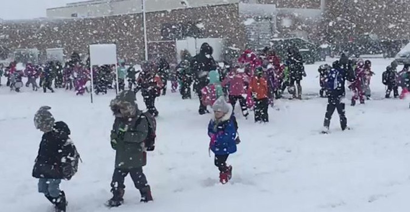 Blizzard Closes Minnesota Schools Early