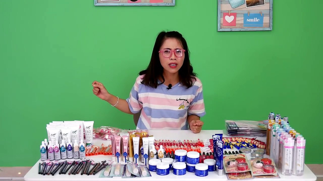 BỘ SƯU TẬP MỸ PHẨM SIÊU KHỦNG KHIẾP CỦA CHỊ THƠ
