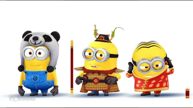 Despicable Me - Minion Rush - Monkey King & Panda Minions [All Chinese Costume]-MbhqJ_QRN_M
