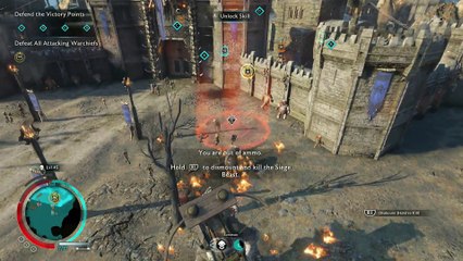 SHADOW OF WAR NO DEATHS FIRST TIME PLAYTHROUGH 165 POST-END SIEGE DEFENDING!