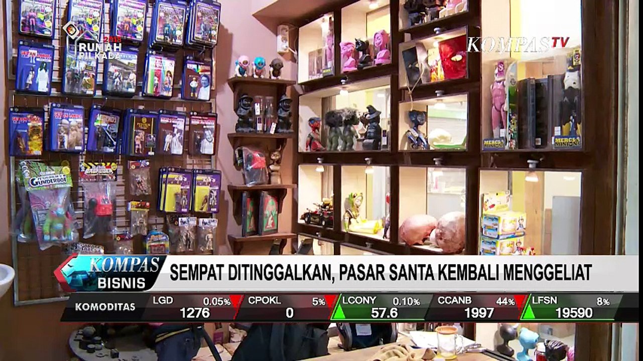 Geliat Pebisnis Pemula Kembali Terasa di Pasar Santa