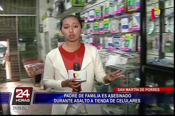 SMP: vecinos iniciarán marchas de protesta tras asesinato en tienda de celulares