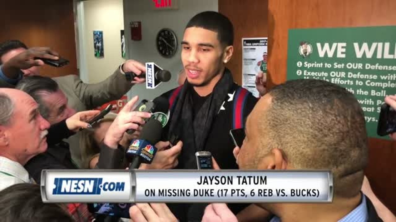 Does Jayson Tatum Miss Duke?