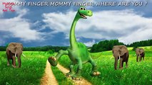 THE GOOD DINOSAUR FINGER FAMILY FUNNY NURSERY RHYMES - DADDY FINGER SONG My Kids Songs & Toys