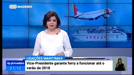 Vice-Presidente garante que Ligação Ferry estará activa até o Verão de 2018