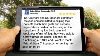 Natural State Chiropractic, PLLC Bentonville Excellent 5 Star Review by Marcus W.