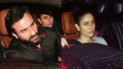 Kareena Kapoor, Saif Ali Khan, Karisma Kapoor At Shashi Kapoor Home  Shashi Kapoor PASSES AWAY