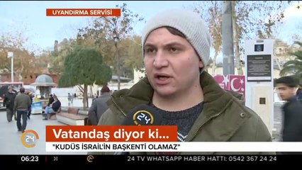 "Kudüs İsrail'in başkenti olamaz"