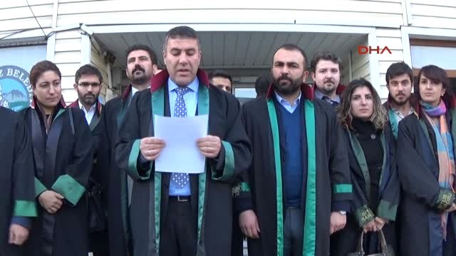 Bitlis Barosu Avukata Saldırıyı Protesto Etti