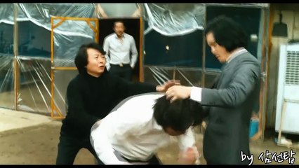 주접 떤다고 하정우한테 개갈굼당하는 최민식 모음 / 영화 범죄와의 전쟁