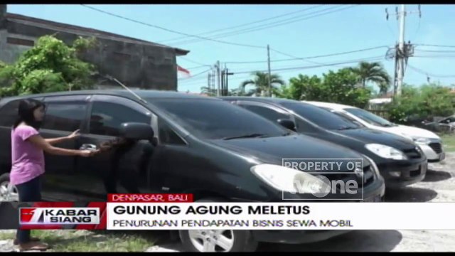 Bisnis Sewa Mobil di Bali Sepi Akibat Gunung Agung Meletus