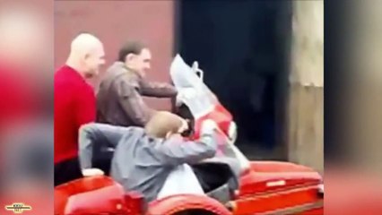 Best Sidecar Motorcycle FAILS Compilation __ MonthlyFails