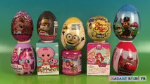 73.10 Oeufs Surprise Peppa Pig Pat’ Patrouille Princesses Disney 10 Surprise Eggs Unboxing