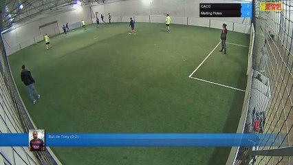 But de Tony (0-2) - CACC Vs Melting Potes - 04/12/17 19:00 - LIGUE 4 - Poitiers Game Parc
