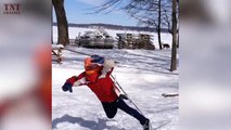 Funny Skiing Fails  When Skiing Gone Wrong (Part 1) [TNT Channel]-804G5T9txH0