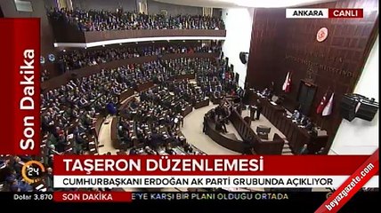 Cumhurbaşkanı Erdoğan'dan taşeron açıklaması