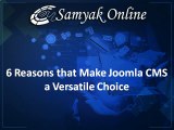 6 Reasons That Make Joomla CMS A Versatile Choice