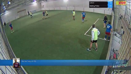But de Tony (2-10) - CACC Vs Melting Potes - 04/12/17 19:00 - LIGUE 4 - Poitiers Game Parc