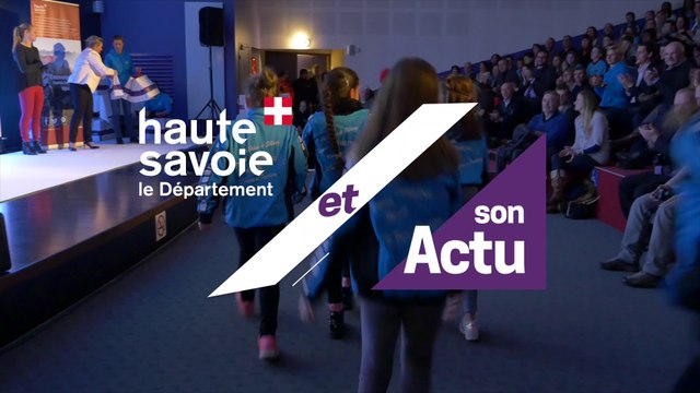 Le Département et son Actu : soirée de récompense des lauréats sportifs hauts-savoyards 2017