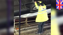 UK cop uses bare hands to stop van from falling off bridge