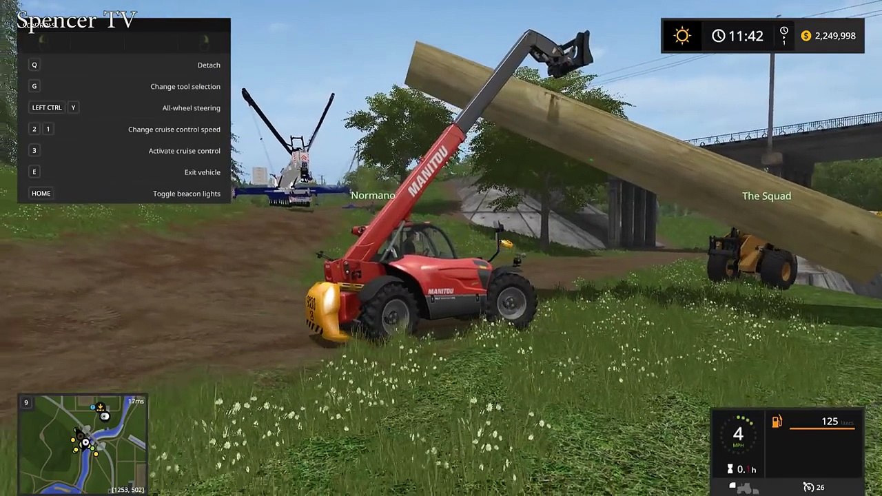 BRIDGE CONSTRUCTION | PART 2 | SUCCESSFUL | FARMING SIMULATOR 2017