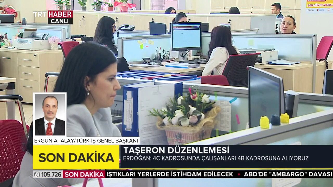 Taşeron düzenlemesi (Türk-iş Genel Başkanı Ergün Atalay)