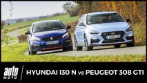 Hyundai i30 N vs Peugeot 308 GTi : des chiffres et des lettres