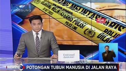 Potongan Tubuh Pria Bertato Berserakan di Lingkar Weleri Kendal