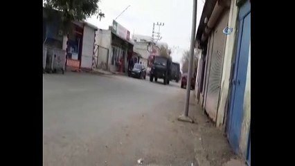 Sınıra topçu bataryası ve mühimmat sevk edildi