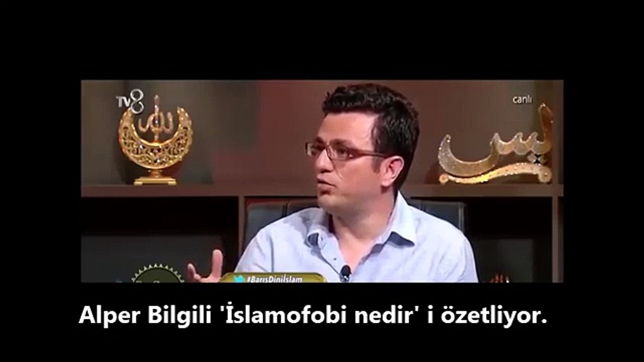 Alper Bilgili 'İslamofobi nedir' i özetliyor