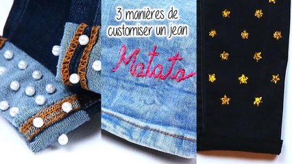 DIY : Faites de votre jean basic, une pièce unique !