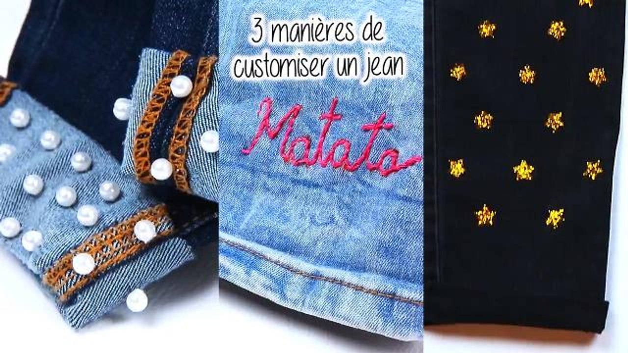 DIY : Faites de votre jean basic, une pièce unique !