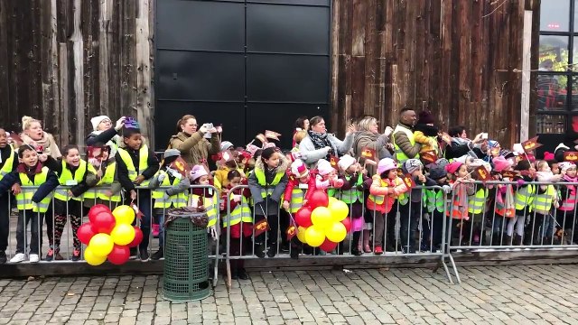 Saint Nicolas débarque à Bruxelles