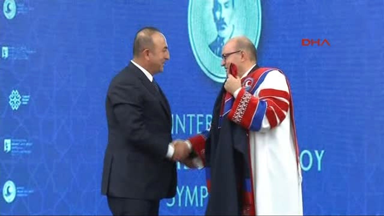 Çavuşoğlu ABD'nin Büyükelçiliğini Kudüs'e Taşıması Barış Yerine Kaos Getirir 1-