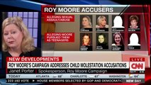 Roy Moore spokesperson refuses to answer whether or not she believes the accusers