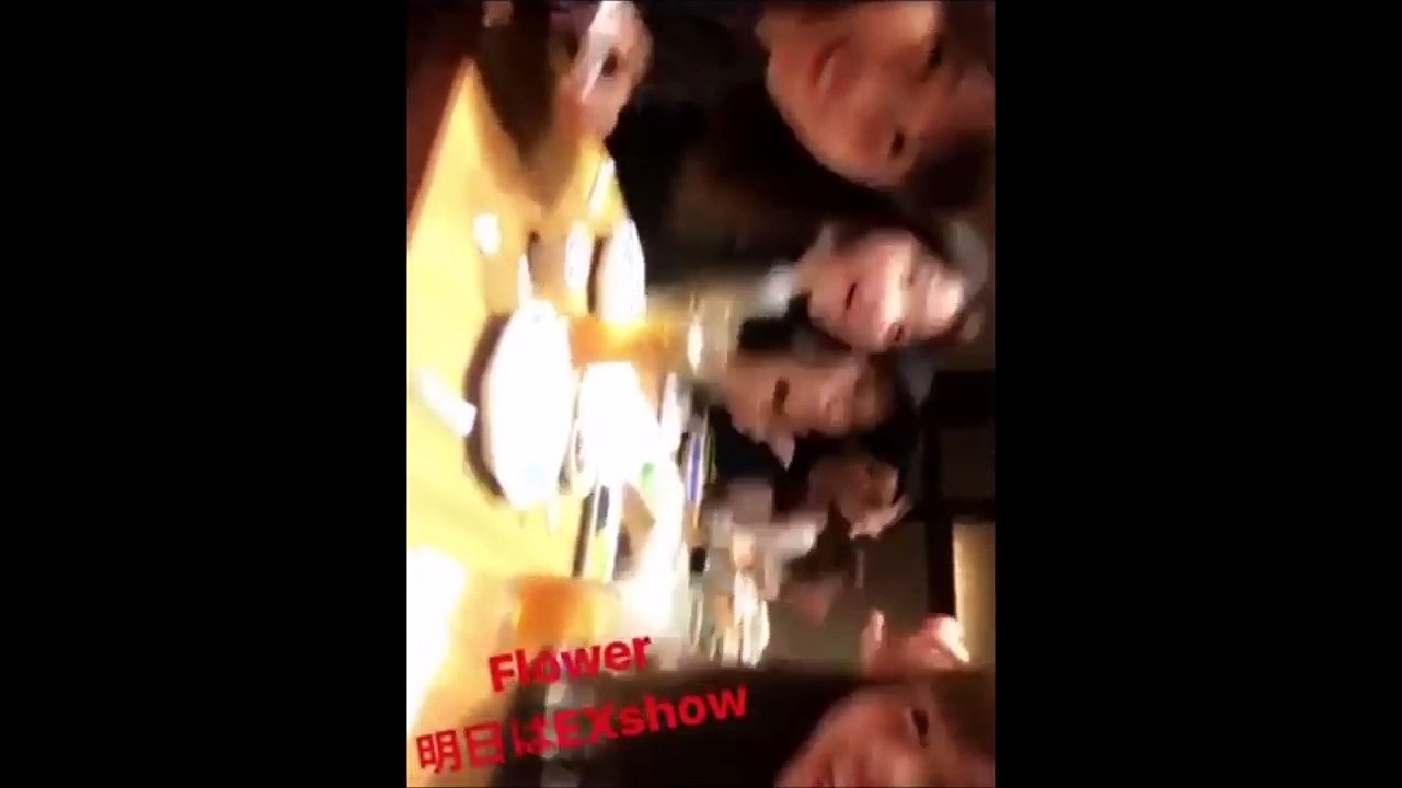 Flower EX SHOW 2017 舞台裏 プライベート食事 まとめ動画 藤井萩花 鷲尾伶菜 佐藤晴美