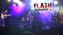 Entrevista a Los Rodeos Ángel Játiva Flash Rockrocker al finalizar concierto en Plaza de toros de La Roda