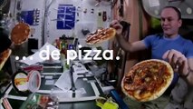Les astronautes de l'ISS se font leurs pizzas... en apesanteur
