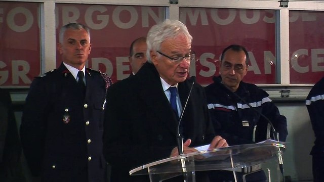 Le discours du maire de Martigues Gaby Charroux.