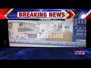 Gunmen Caught On Camera While Looting Cash From Jammu And Kashmir Bank