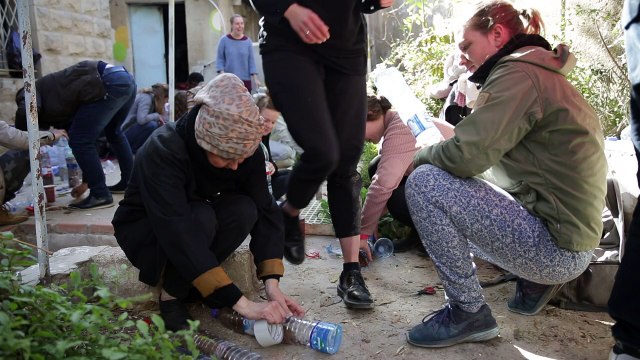 Jordanie:des jardins verticaux pour aider les réfugiés syriens