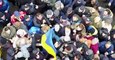 Drone Footage Shows Saakashvili Supporters Freeing Him From Van After Arrest