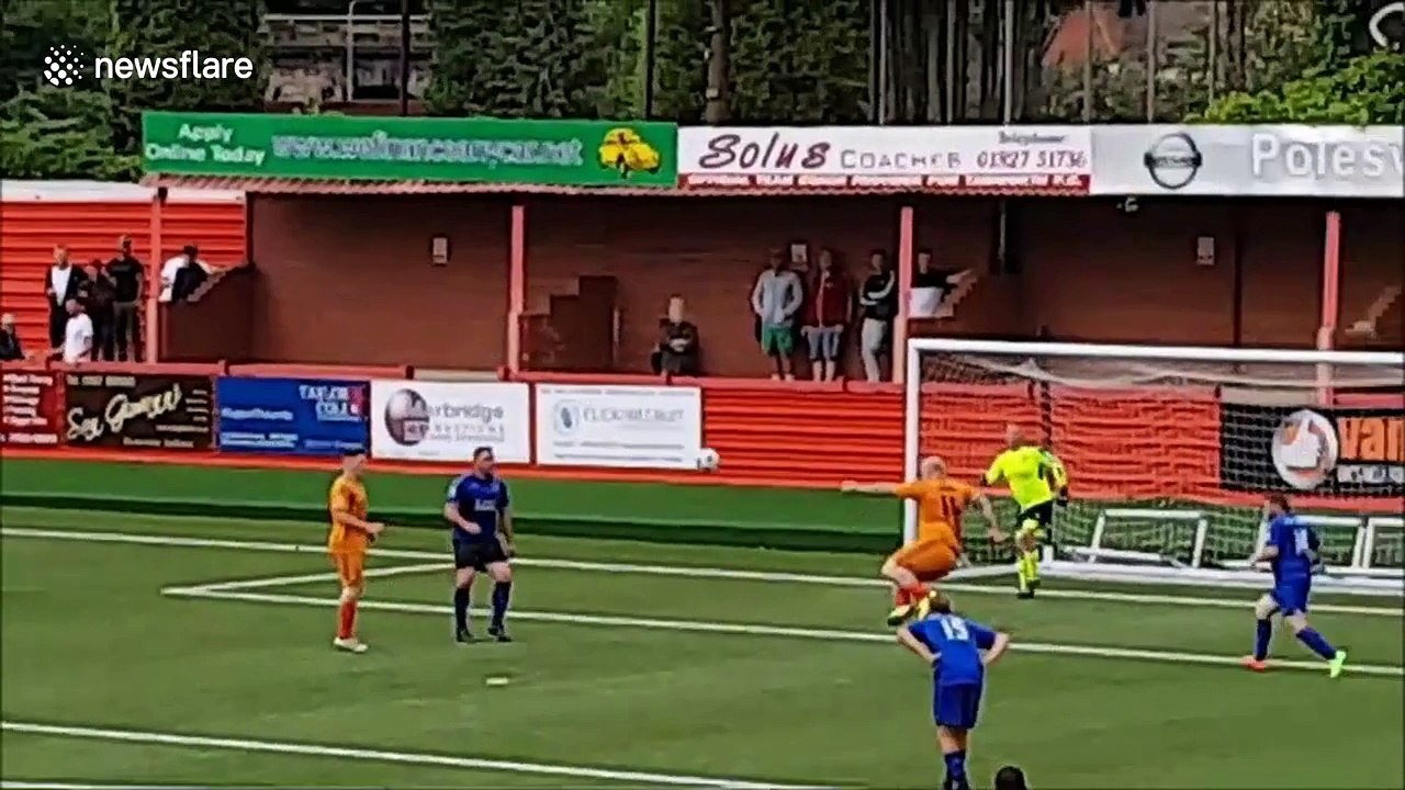 Roll out the Barrel! Keeper plays outfield and bags hat-trick
