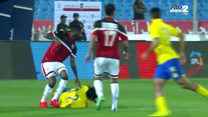ملخص مباراة الرائد والنصر في الجولة العاشرة من الدوري السعودي للمحترفين