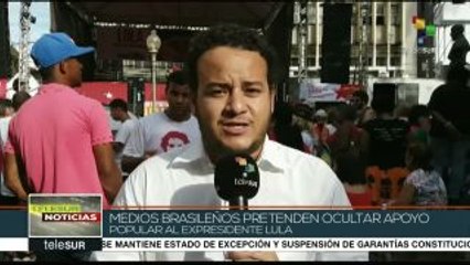 Brasil: caravana de Lula continúa por Espíritu Santo