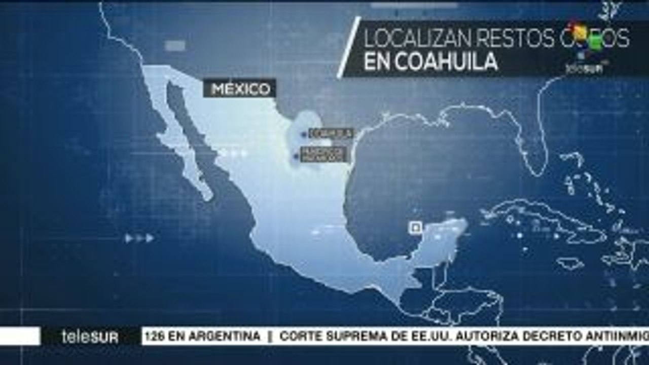 Hallan tres mil restos óseos en Coahuila, México